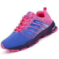 Zapatillas de deporte Unisex para correr al aire libre, Zapatos transpirables informales para caminar, antideslizantes, cómodas, tenis para hombre - details 4