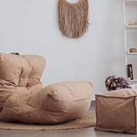 puff xxl reposapiés