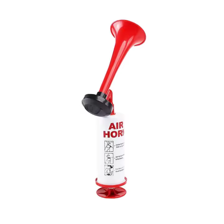 Bocina de bomba de aire reutilizable de mano, fabricante de ruido fuerte duradero, bomba de mano, ventilador de fútbol, trompeta, fiestas de boda - 1