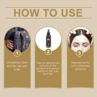 El spray de aceite esencial para el cuidado de la cebolla hidrata suavemente los folículos e ilumina el cabello - details 3