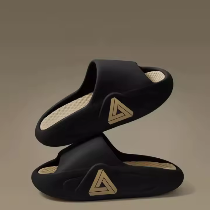 Zapatillas de Lienzo Suaves EVA para Hogar Zapatos Ligeros para Playa en Verano con Suela Gruesa - 1