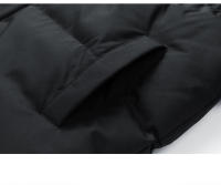 Chaqueta de Invierno para Hombre, con Capucha, Abrigada, Nueva Moda, Cortavientos, Cómoda, Informal, para Exteriores, Simple, Holgada y Gruesa - details 9