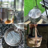 Olla colgante Boig para freír y acampar holandesa Do-25 de acero inoxidable engrosada multifuncional - details 2