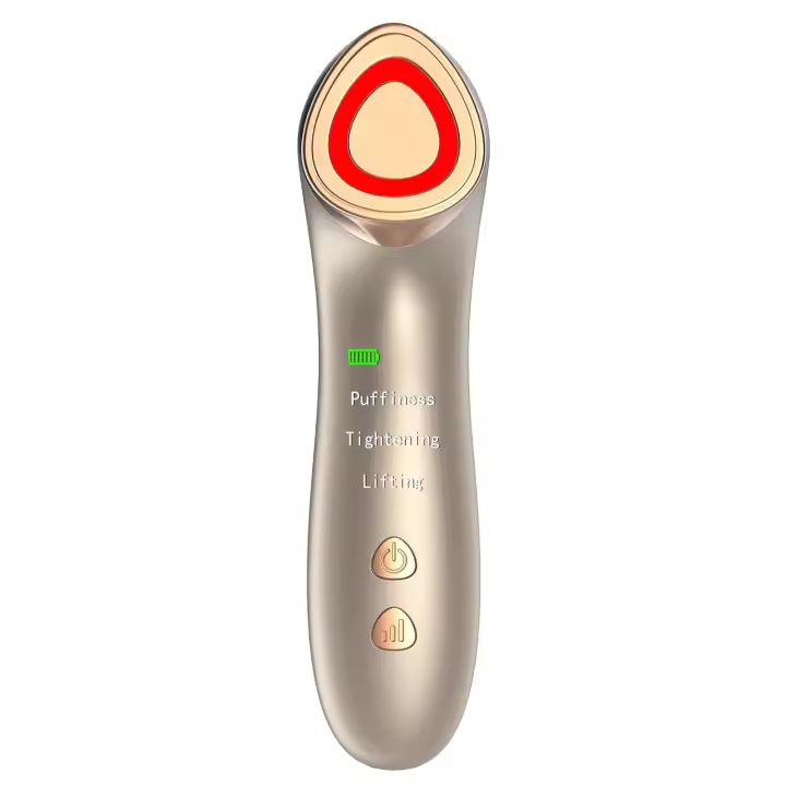 Máquina de Reafirmación Facial de Frecuencia Radiofónica Masajeador Antiedad de Microcorriente para Estilización Facial y Cuello Reducción de Hinchazón y Arrugas Versión Mejorada - 1