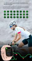 Reloj inteligente deportivo para hombre y mujer, pulsera resistente al agua con batería de larga duración,llamada BT,para teléfono - details 7