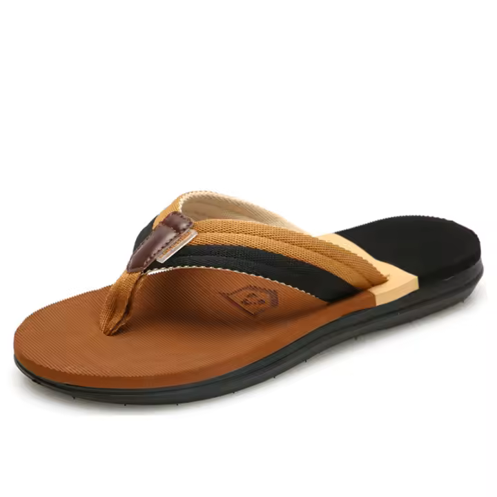 Nuevas zapatillas casuales versión coreana chanclas de playa de moda zapatillas geniales de moda al aire libre zapatillas vietnamitas. - 1