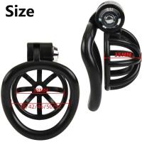 Jaula masculina, juego de jaula de castidad para pájaros, cinturón con cerradura, 5 anillos, sujeción del pene, esclavo, juguete sexual masculino - details 5