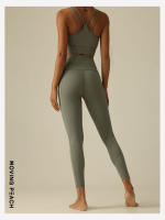 Movimiento de Yoga Leggings para las mujeres deportes pantalones ajustados de cintura alta con ajustado largo pantalones cookteca - details 16