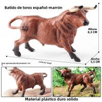 Figura Española de Toro de 13cm Juguete Educativo Realista con Detalles Artesanales - details 2