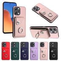 Funda de cuero tipo billetera para Samsung Galaxy S24, S23, S22, Ultra Plus, S21, FE, S20 Lite, carcasa anticaída para tarjetas, con correa para soporte de anillo - details 0