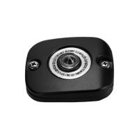 Cubierta de cilindro maestro de freno delantero para motocicleta, cubierta de Cromo Negro para Harley Dyna Softail Fat boy, Road King, Touring, Trike Sportster XL - details 1