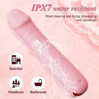Embalaje privado Vibrador consolador telescópico automático sexy Potente estimulador vaginal del punto G Pezón femenino Masturbador del clítoris Juguete sexual para adultos para - details 3