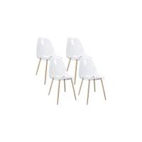 de 2, Diseño Nórdico, Respaldo Ergonómico, Sillas Tapizadas en Terciopelo para Salón, Comedor o Dormitorio, Azul, Espuma, Metal, 2 Unidades - details 4