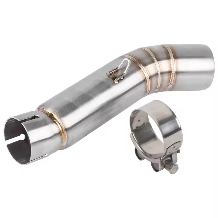 Tubo de escape medio para motocicleta, Conector de conexión para CBR500R, CB500X, CBR500, CB500F - 1