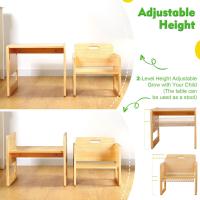 Montessori para Bebés de 1-3 años, Ajustable en Altura, Ideal para Leer/Comer/Jugar, Fácil de Montar, Certificado CPC - details 1