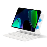 AJIUYU-Teclado mágico para Xiaomi Pad 6 Pro, 11 pulgadas, tableta MiPad 6, Teclado inteligente magnético español, funda con retroiluminación - details 16