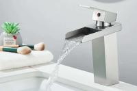 Grifo de cascada, grúa de acero inoxidable para baño, lavabo, grifo mezclador - details 11