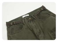 Pantalones de jogging apilados al aire libre para hombres y mujeres de carga universal para hombres, pantalones casuales sueltos de hip-hop con múltiples bolsillos - details 11
