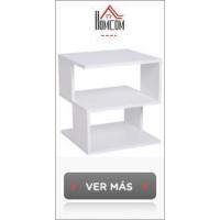 Mesa Auxiliar con 2 Cajones y Estantes de Almacenamiento Mesita de Noche con Marco de Metal para Salón Dormitorio 40x35x49 cm Natural - details 16