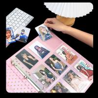 Funda para tarjetas con múltiples bolsillos A4, carpeta para sesión fotográfica Kpop, PP, álbum de fotos transparente, páginas de repuesto, fundas para álbum de fotos DIY - details 14