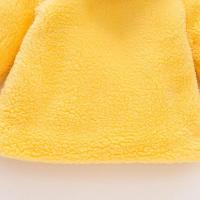 Abrigo bonito de invierno para bebé, ropa de dibujos animados con capucha de lana de piel Artificial para niño, suéter de osito de Color sólido cálido para niño - details 16
