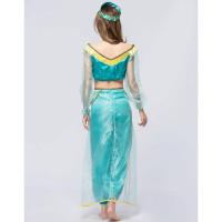 Vestido de princesa Jasmine con linterna de Aladino, uniforme de juego COS, disfraz de Halloween, disfraz de juego de rol - details 11