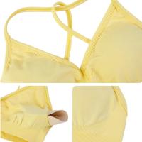 Sujetador deportivo con espalda cruzada para mujer, sujetador de yoga, correa de fitness para correr, sujetador de yoga - details 12