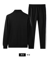 Traje deportivo de otoño e invierno para hombre, traje deportivo informal para exteriores con cuello levantado - details 10