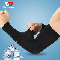 Mangas Deportivas de Seda de Hielo WEST BIKING Protección UV para Ciclismo, Correr, Gimnasio Fitness Verano Fresco para Deportes y Viajes al Aire Libre - details 0