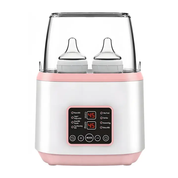 Calientabiberones 2 en 1Esterilizador automático de biberones con almacenamiento termostáticoProductos seguros y prácticos para bebés - 1