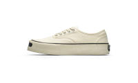 Zapatillas de lona transpirables Suela gruesa, blanco, talla pequeña, estilo coreano y japonés - details 1