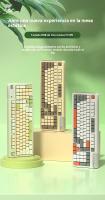 F3198 juego de teclado y ratón inalámbricos sensación mecánica conexión de tres modos teclado RGB juego oficina portátil - details 2