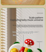 Multi-functional baby puzzle simulation game controller learning machine finger piano toy - details 6