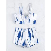 2025 Bikini traje de baño con cordón mujeres pantalones cortos de cintura alta traje de baño femenino acolchado traje de baño natación ropa de playa verano - details 10