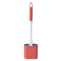 Cepillo De Limpieza De Inodoro De Silicona Con Soporte Cabeza Plana Y Pincel Suave Flexible Para Baño Y Cocina Accesorios Ecológicos Para El Hogar - details 4