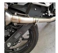 Adaptador de Tubo de Escape de Motocicleta Ninja 400 ABS de Kawasaki Sección Mediana de Colector de Escape Deslizable de Marca RESPRACE Hecho en China - details 6