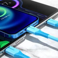Línea de carga rápida de seguridad 3 en 1, Cable de datos 3 en 1, Cable de carga súper rápida - details 6