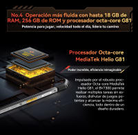 Blackview BV7300 Smartphone Robusto con Pantalla Táctil de 6.67'' HD+IPS Octa Core Procesador - details 44