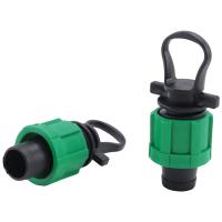 Tapón de tapa de tubo de riego por goteo, accesorio de tapa final Universal de 1/2 pulgadas, para sistema de aspersor de tubo con cinta de goteo de 16mm - details 3