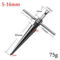Broca de mano con taper de 5-16 Reamer Chamfer 1/8-1/2 (3-13mm) Herramienta de eje hexagonal para contrafuertes abiertos - details 1