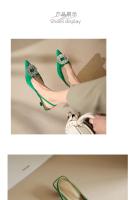 Sandalias de 3cm para mujer, tacones de aguja, tacones pequeños de 3cm - details 6