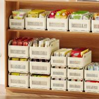 Contenedor de almacenamiento de cocina creativo, caja telescópica retráctil ajustable estirable, cajón de almacenamiento de gabinete apilable extraíble - details 14