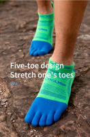 Calcetines Deportivos Unisex AONIJIE con Cinco Punños Diseño Bajo y Athletico para Carrera de Maratón Entrenamiento y Uso Diario - details 3