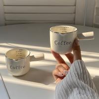 Taza De Extracción De Espresso Cerámica Con Escala Taza De Leche Para Café De Alta Calidad Accesorios De Café Para El Hogar Regalos Ounce Gruesa Exquisita - details 11