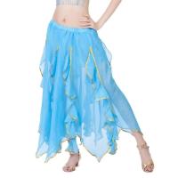 Gasa española para mujer, borlas brillantes, vestido largo, disfraces de actuación, accesorios de danza del vientre - details 4