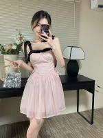 Vestido de Verano de Manga Suspendida Estilo Picante y Dulce de Hueso de Pescado Francés - details 10