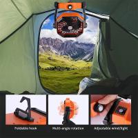 Ventilador de Camping Multifuncional Portátil Recargable por USB Ventilador de Techo para Exteriores con Luz Nocturna Electrodomésticos Pequeños - details 7