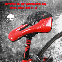 Asiento de Bicicleta Profesional WEST BIKING Ultraligero Hueco de Cuero Suave para Carreras de Bicicletas de Montaña y Carretera - details 19