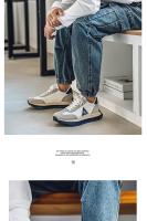 Nuevos zapatos transpirables antideslizantes de lujo a la moda, zapatos versátiles de ocio para hombres, zapatos ligeros y cómodos para caminar - details 6