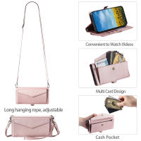 Funda tipo billetera de cuero con cremallera para Samsung, A06 bolso cruzado para Samsung, A13, A14, A15, A16, A23, A24, A25, A33, A34, A35, A53, A54, A55, M55, M13 - details 18